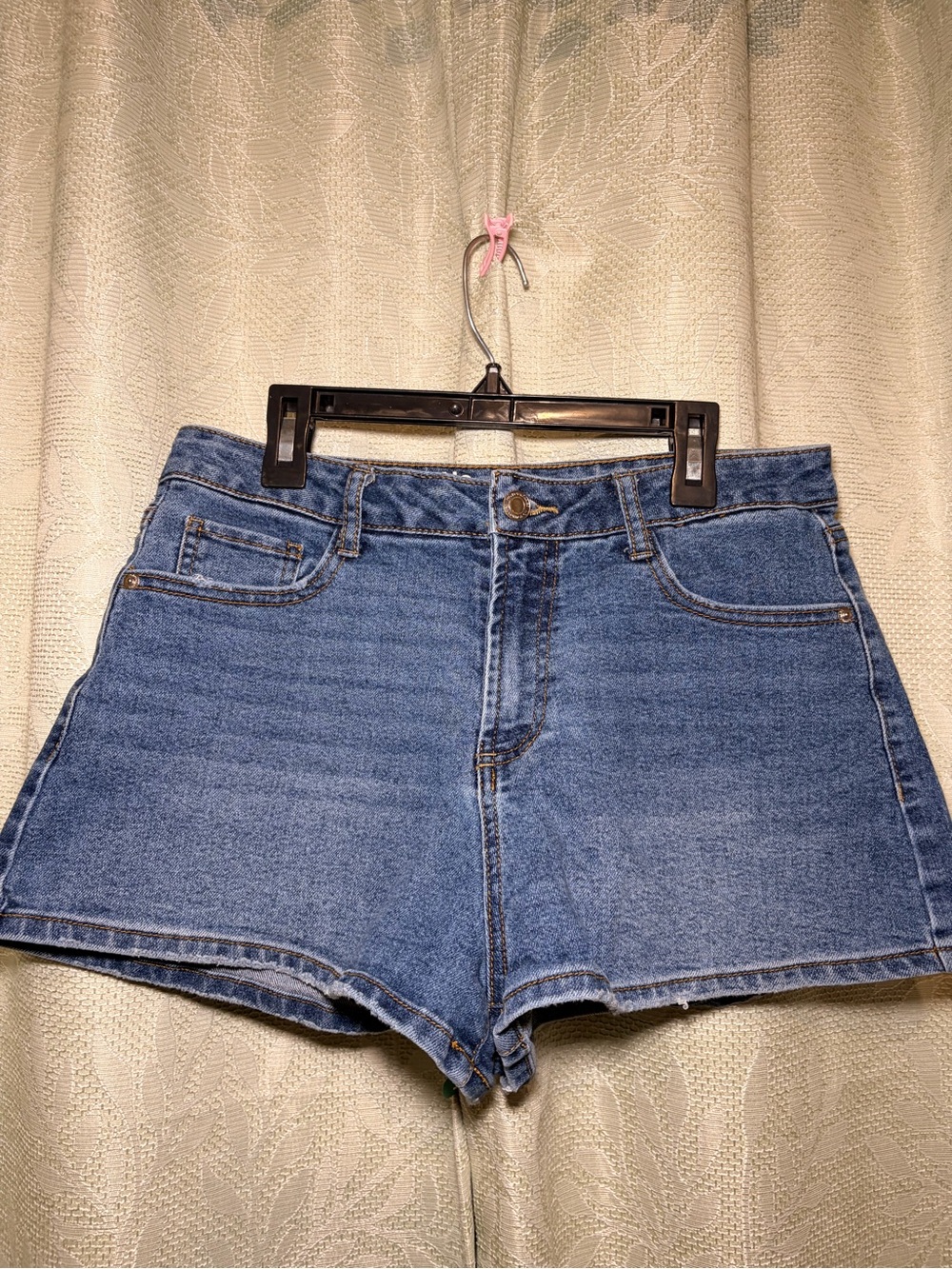 No Boundaries Blue Denim High-Rise Jean Shorts